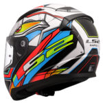 Kaciga LS2 Full Face FF353 RAPID II XDRON belo narandžasta 3XL - Slika 3