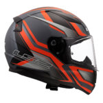 Kaciga LS2 Full Face FF353 RAPID II FLITZ narandžasto siva XXL - Slika 6