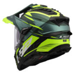 Kaciga LS2 Enduro MX701 EXPLORER SPIRE zeleno žuta XL - Slika 3