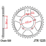 Lančanik zadnji JT  JTR1225-40 (520) 40 zuba