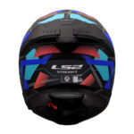 Kaciga LS2 Full Face FF808 STREAM II MIKA crno plava - Slika 4