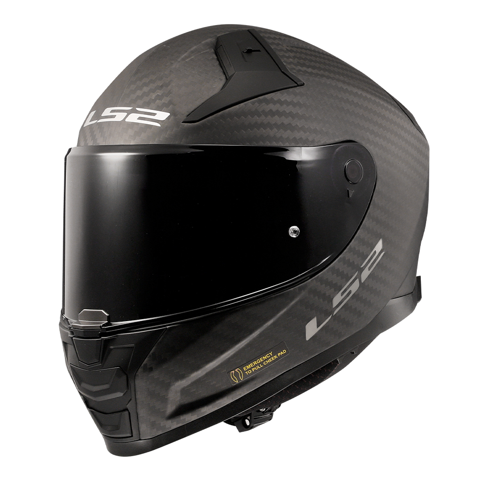 Kaciga LS2 Full Face FF811 VECTOR II MAT CARBON sa naočarima