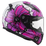 Kaciga LS2 Full Face FF353 RAPID II POPPIES roza XS - Slika 5