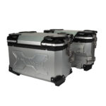 Bočni koferi X-LAND ALU sivi 38L+32L Y-MODEL