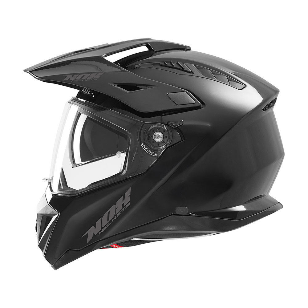 Kaciga NOX Enduro N350 sa vizirom sjajno crna 2XL