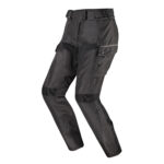Pantalone LS2 TRAVEL SHORT ženske crno tamno sive kratke 3XL