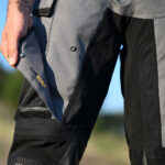 Pantalone LS2 APOLLO muške crno sive COMFORT - Slika 6