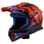 Kaciga LS2 Cross MX708 FAST II WASH crvena 3XL