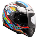 Kaciga LS2 Full Face FF353 RAPID II XDRON belo narandžasta 3XL - Slika 7