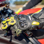 Rukavice LS2 SWIFT RACING crno žute - Slika 3