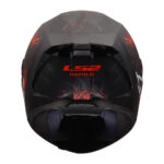 Kaciga LS2 Full Face FF820 RAPID III KAIJU II crno crvena XXL - Slika 4