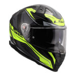 Kaciga LS2 Full Face FF811 VECTOR II CARBON SAVAGE H-V žuta L - Slika 7