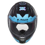 Kaciga LS2 Full Face FF353 RAPID PLAYER crno plava XXL - Slika 2