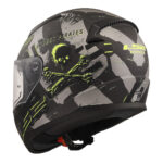 Kaciga LS2 Full Face FF353 RAPID II PIRATES mat titanium - Slika 3