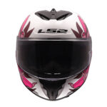 Kaciga LS2 Full Face FF820 RAPID III POPPIES II belo roza L - Slika 7