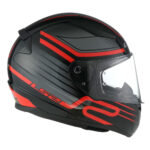 Kaciga LS2 Full Face FF353 RAPID II CIRCUIT crno crvena - Slika 6
