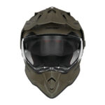 Kaciga NOX 312 Cross TRAIL KHAKI MAT GREEN M - Slika 3