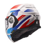 Kaciga LS2 Flip Up FF901 ADVANT X NOVA belo plavo crvena 3XL - Slika 5