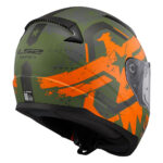 Kaciga LS2 Full Face FF353 RAPID II THUNDER BIRDS zeleno narandžasta L - Slika 5