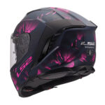 Kaciga LS2 Full Face FF818 STORM III BURST crno roza - Slika 3