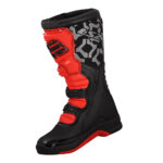 Motocross čizme LS2 RAPTOR muške crno crvene 44 - Slika 6