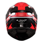 Kaciga LS2 Full Face FF811 VECTOR II BUNDRI crno crvena - Slika 4