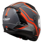 Kaciga LS2 Full Face FF353 RAPID II FLITZ narandžasto siva XS - Slika 5