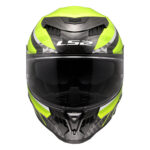 Kaciga LS2 Full Face FF807 DRAGON CARBON TRAX žuta XL - Slika 6