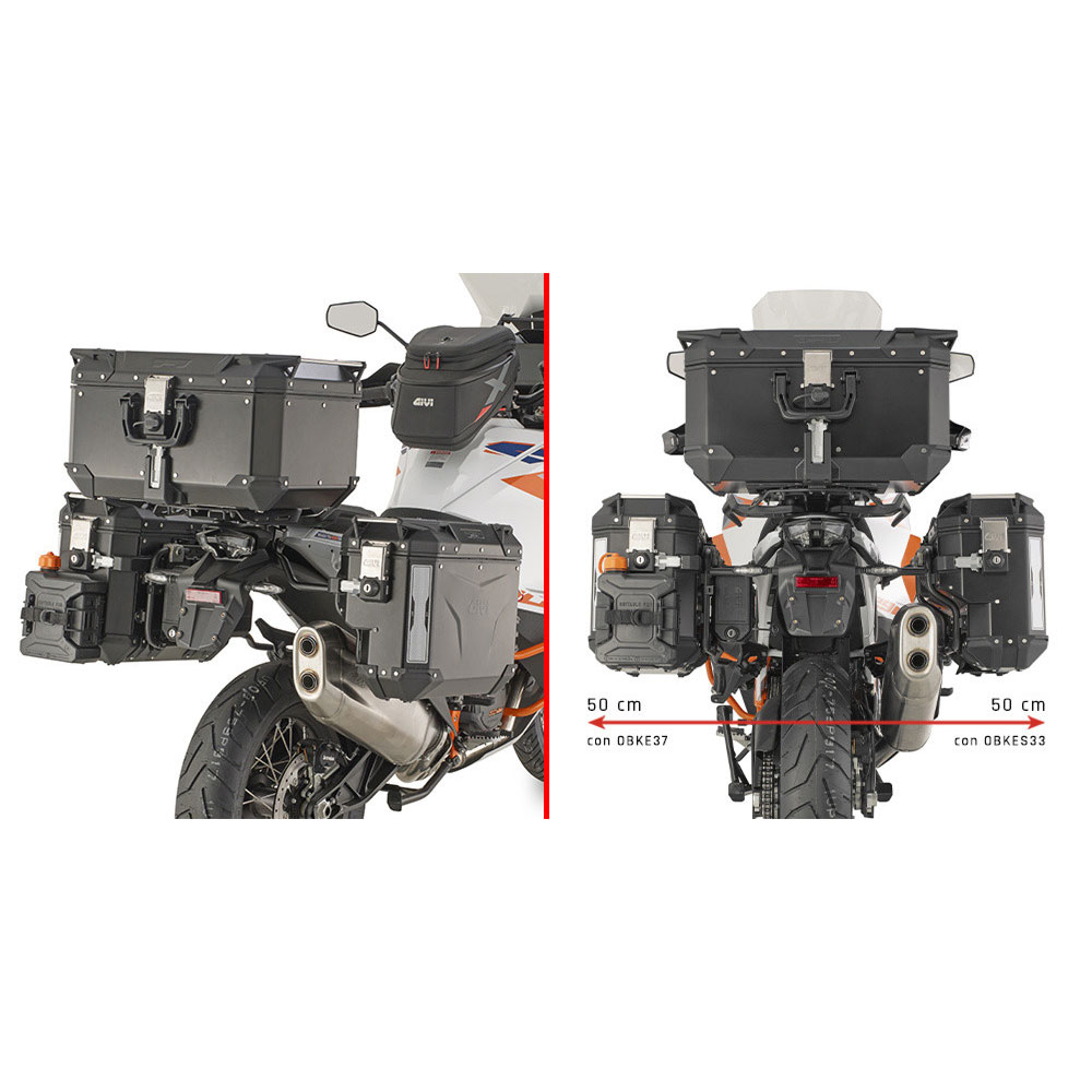 Nosač bočnih kofera GIVI KTM Super Adventure 1290 /1390 (21-26) PLOS7713CAM