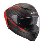 Kaciga LS2 Full Face FF807 DRAGON SUBIC mat crvena XXL - Slika 7