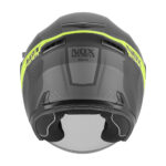 Kaciga NOX Jet N130 EKTO mat crno žuta M - Slika 3