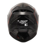 Kaciga LS2 Full Face FF811 VECTOR II ALIZER crno crvena sa naočarima S - Slika 4