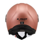 Kaciga LS2 Jet OF620 CLASSY GOLD PINK mat roza - Slika 3