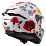 Kaciga LS2 Full Face FF808 STREAM II FLOWERS bela sa naočarima XL - Slika 5
