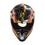 Kaciga LS2 Cross MX700 SUBVERTER ARCHED crno žuto narandžasta - Slika 4