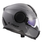 Kaciga LS2 Flip Up FF902 SCOPE II nardo siva M - Slika 6