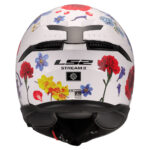Kaciga LS2 Full Face FF808 STREAM II FLOWERS bela sa naočarima XL - Slika 4