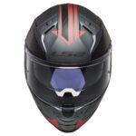 Kaciga LS2 Full Face FF811 VECTOR II  mat titanium sa naočarima 3XL - Slika 4