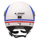 Kaciga LS2 Jet OF558 SPHERE LUX II URBY belo plavo crvena XL - Slika 4