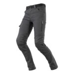 Pantalone LS2 STRAIGHT muške crno sive 4XL