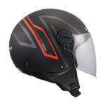 Kaciga LS2 Jet OF558 SPHERE LUX II MINIM crno crvena - Slika 6