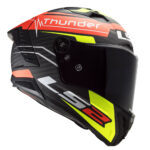 Kaciga LS2 Full Face FF805 THUNDER CARBON ATTACK crveno žuta XL - Slika 5