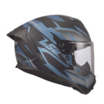Kaciga LS2 Full Face FF820 RAPID III XTREM crno plava 3XL - Slika 6