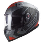 Kaciga LS2 Full Face FF811 VECTOR II mat titanium sa naočarima