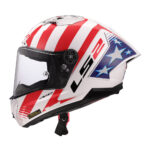 Kaciga LS2 Full Face FF805 THUNDER CARBON GP AERO REPLICA BAZ crveno belo plava L - Slika 2