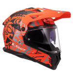 Kaciga LS2 Enduro MX702 PIONEER II RANGI mat narandžasta S - Slika 7