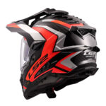 Kaciga LS2 Enduro MX701 EXPLORER CARBON FRONTIER II narandžasta XXL - Slika 3