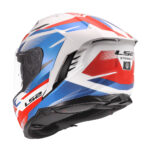 Kaciga LS2 Full Face FF818 STORM III KOMAI belo plavo crvena XL - Slika 3