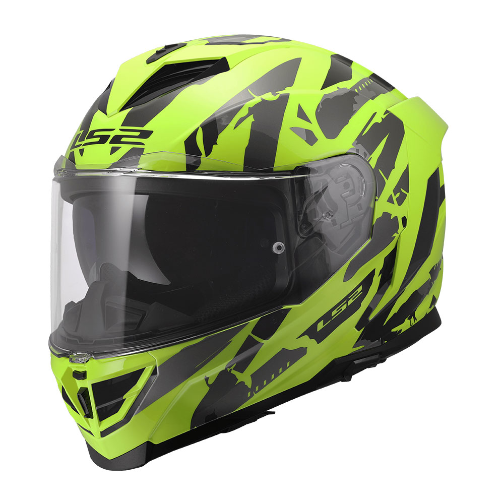 Kaciga LS2 Full Face FF818 STORM III KAOS žuta
