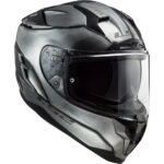 Kaciga LS2 Full Face FF327 CHALLENGER JEANS titanium sa naočarima XXL - Slika 2